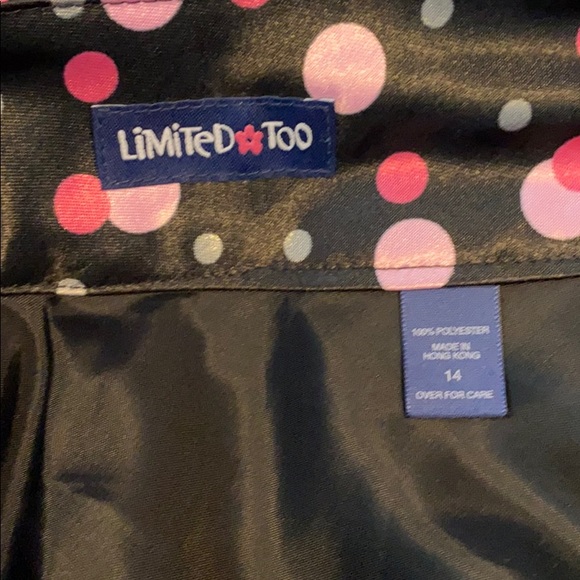 Limited Too party holiday skirt Sz 14 NEW - Picture 6 of 6